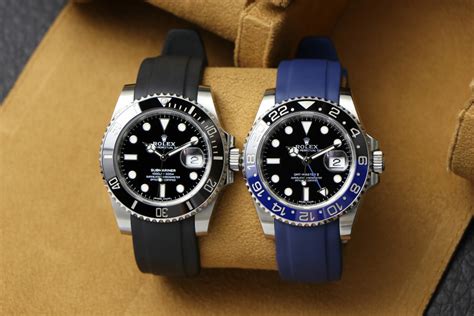 rolex rubber strap